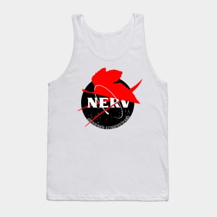 NASA x NERV dark Tank Top